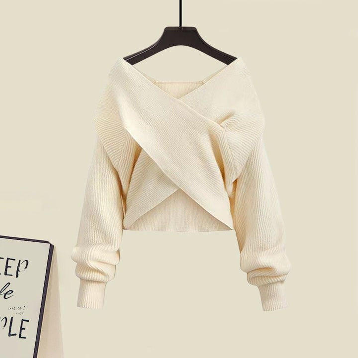 Elisabetta - Completo di abito in maglia elegante