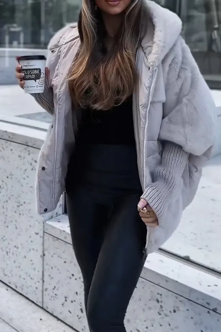 MARISA - Giacca invernale multicolore per donna