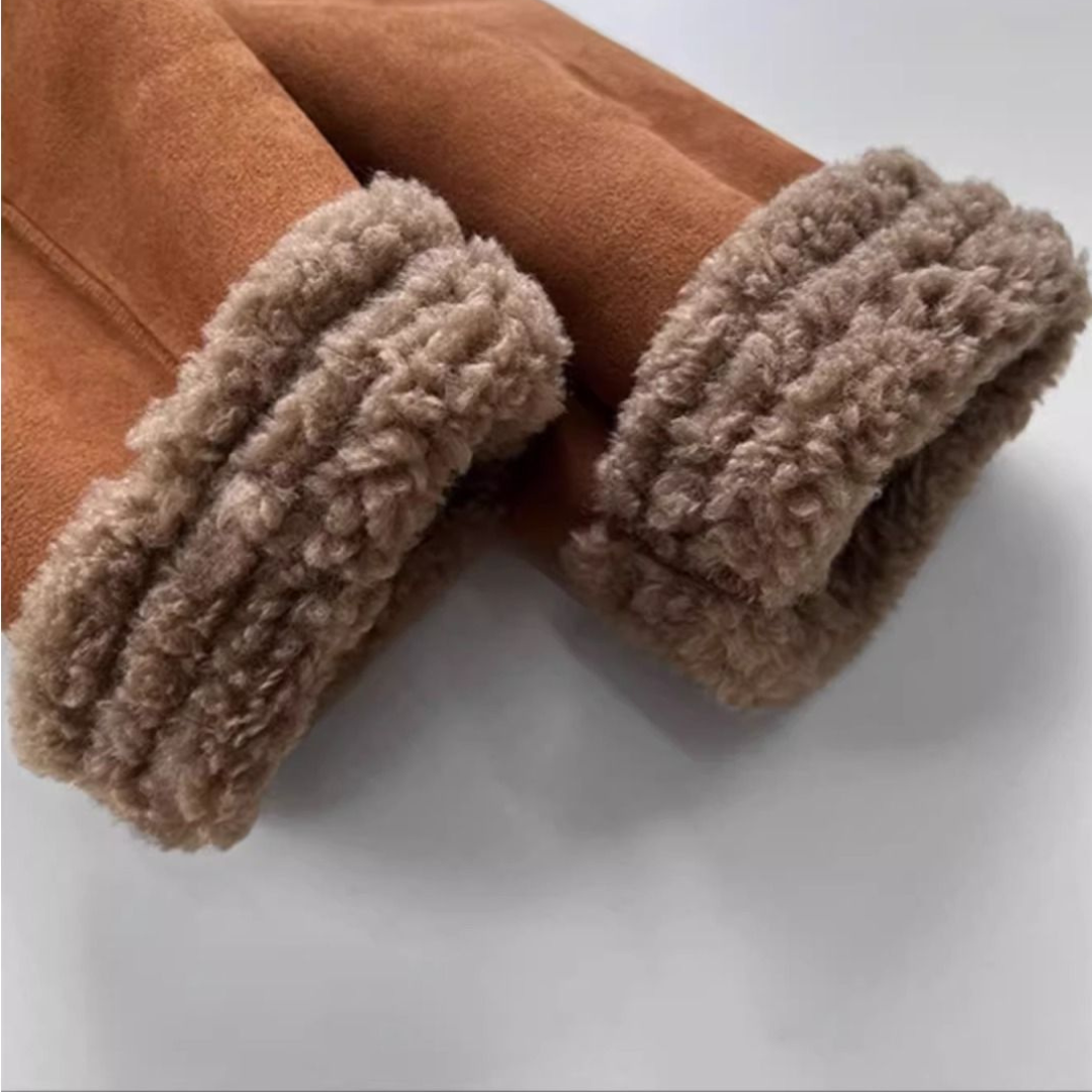 RACHELLE - Giacca Calda in Pelle Sintetica di Agnello