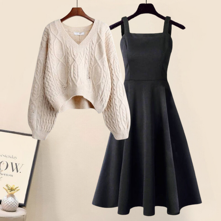 Valentina - Maglione elegante con gonna a coda di pesce