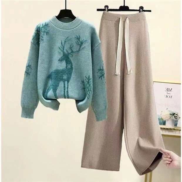 Lidia - Completo di Maglieria Moda Taglie Forti