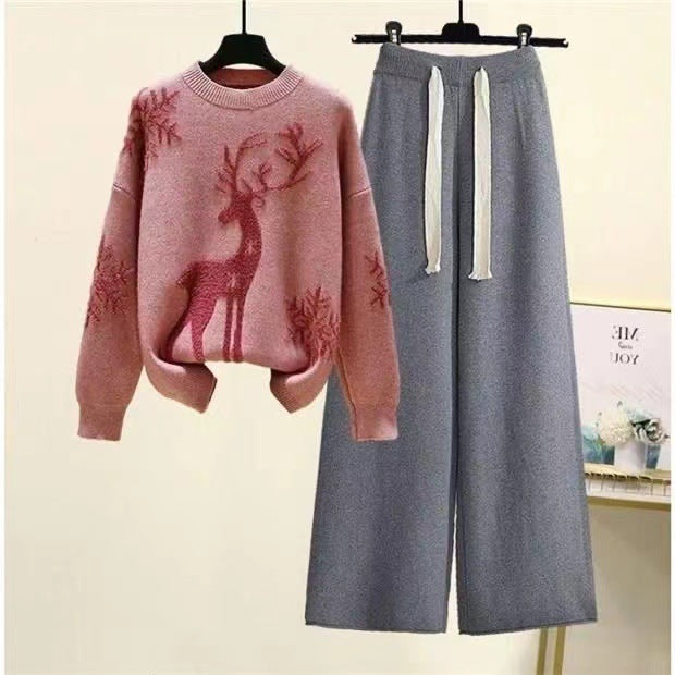 Lidia - Completo di Maglieria Moda Taglie Forti