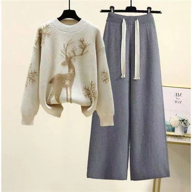 Lidia - Completo di Maglieria Moda Taglie Forti