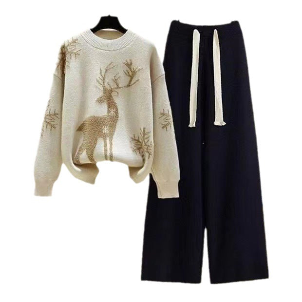 Lidia - Completo di Maglieria Moda Taglie Forti