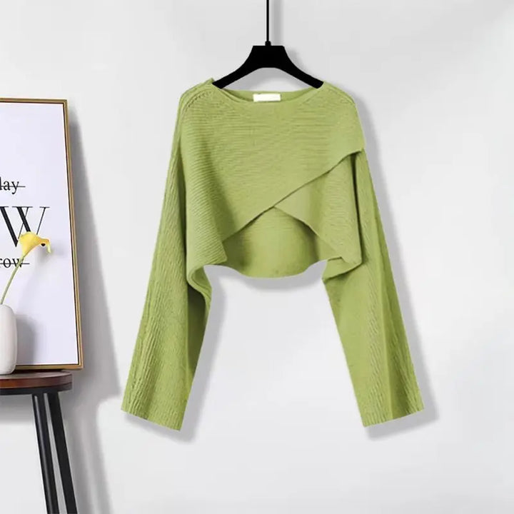 Silvia - Set Pullover e Gonna in Maglia Francese