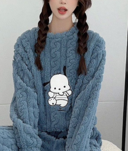 Emma - Pigiama in fleece morbido e comodo