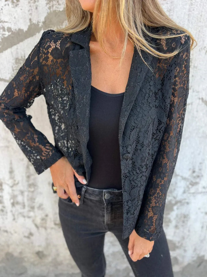 Zaira - Blazer in Pizzo Elegante