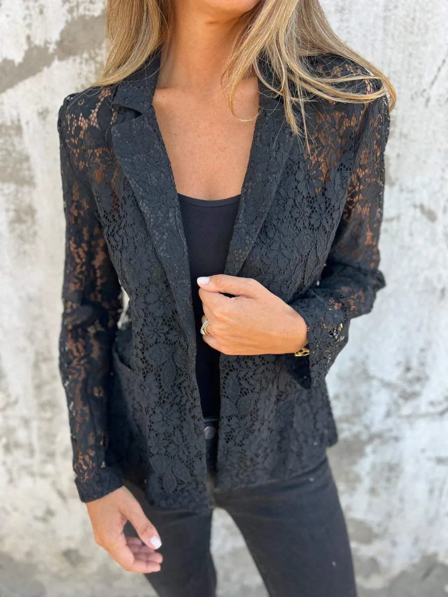 Zaira - Blazer in Pizzo Elegante