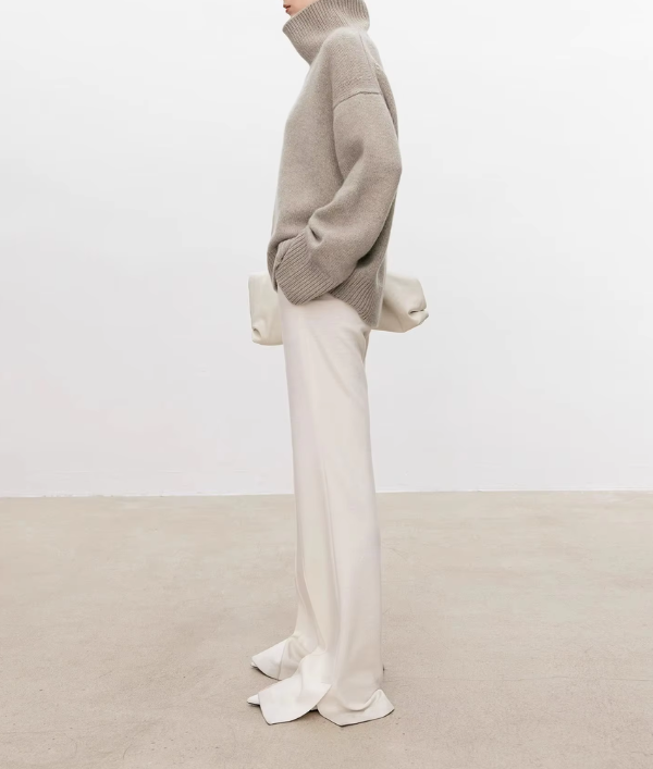 ELIANA - Maglione Largo con Collo Alto