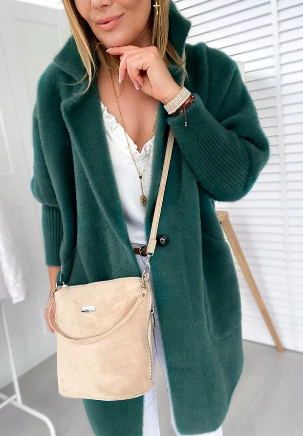 EVELINA - Cappotto oversize in alpaca