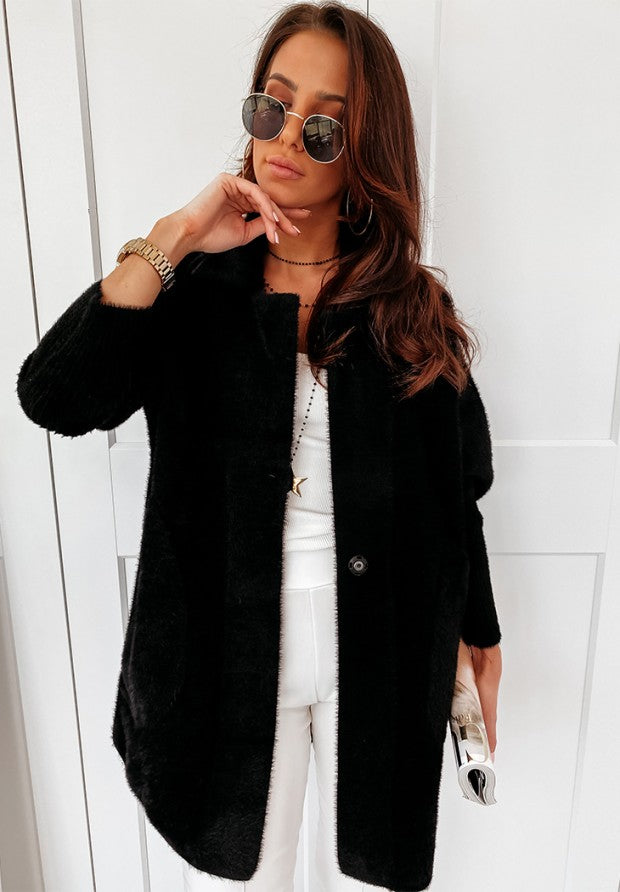 EVELINA - Cappotto oversize in alpaca