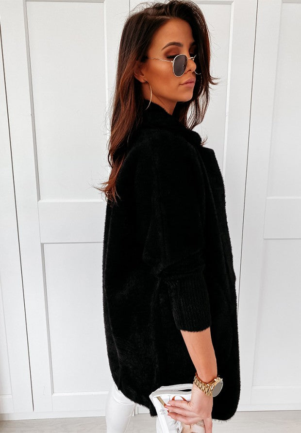 EVELINA - Cappotto oversize in alpaca