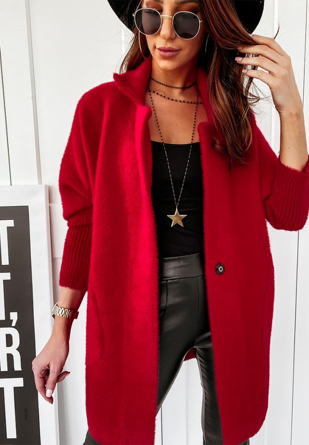 EVELINA - Cappotto oversize in alpaca