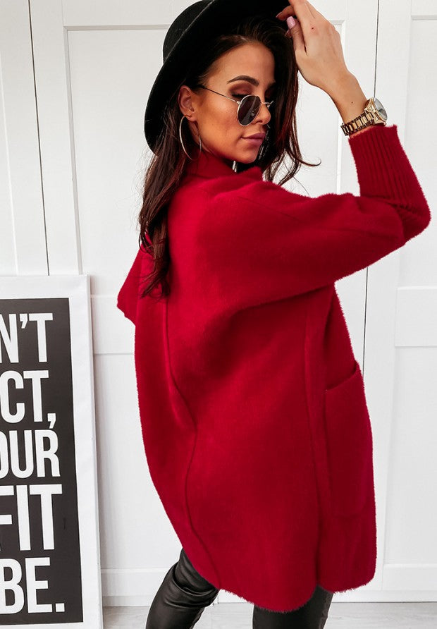 EVELINA - Cappotto oversize in alpaca