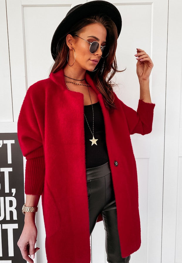 EVELINA - Cappotto oversize in alpaca