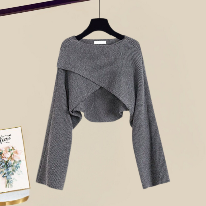 LENI - Combinazione elegante di abito in maglia